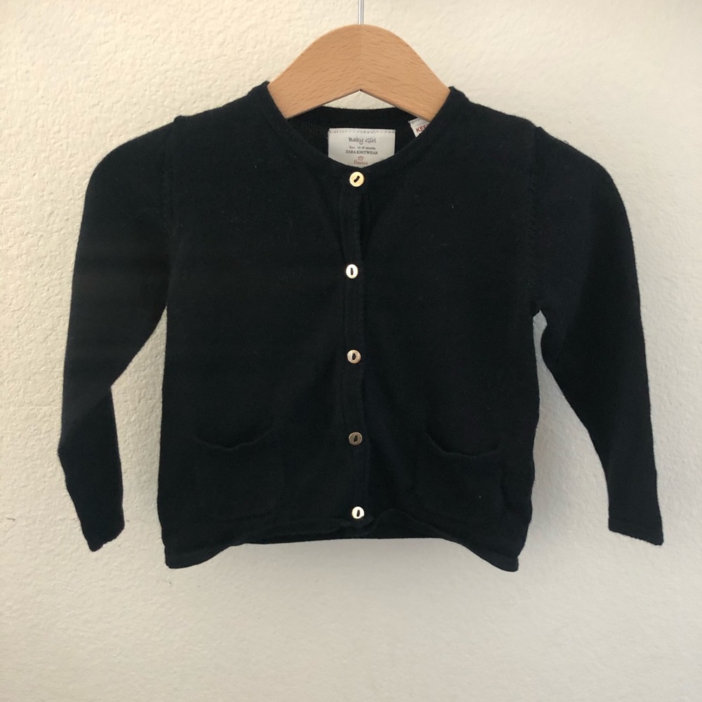 Zara basics cardigan